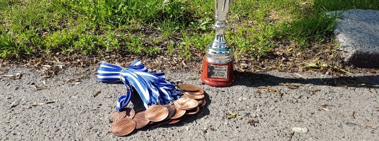 Medaile a pohár za 3 místo v sezoně 2018/2019